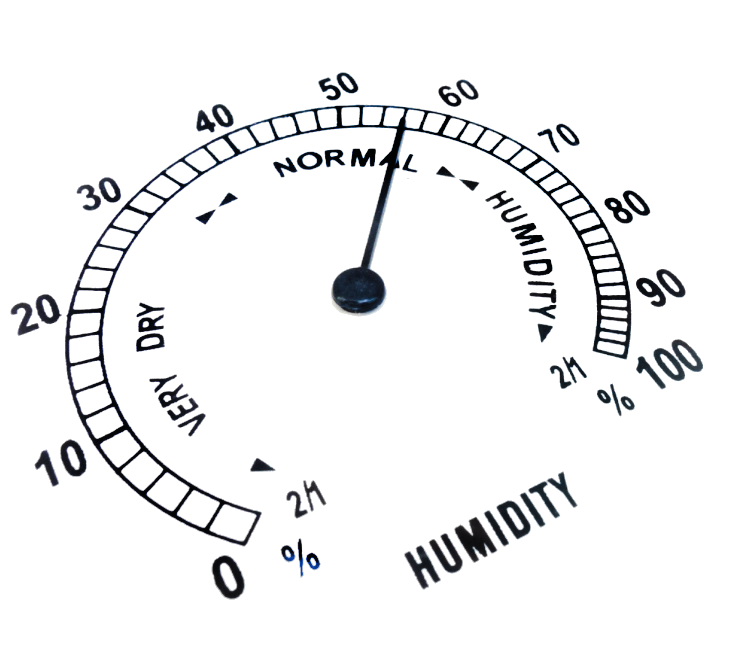 Image of humidity gauge