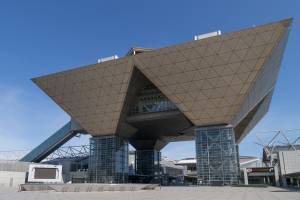 exterior of tokyo big sight