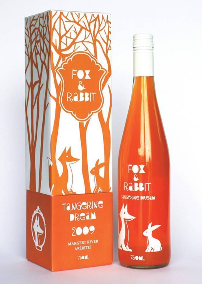 Creative packaging for fox and rabbit drinks