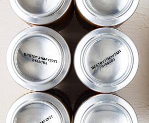 soda cans printed with Funai inkjet cartridge and nexxo ink