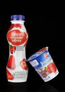 yogurt with shrink sleeve