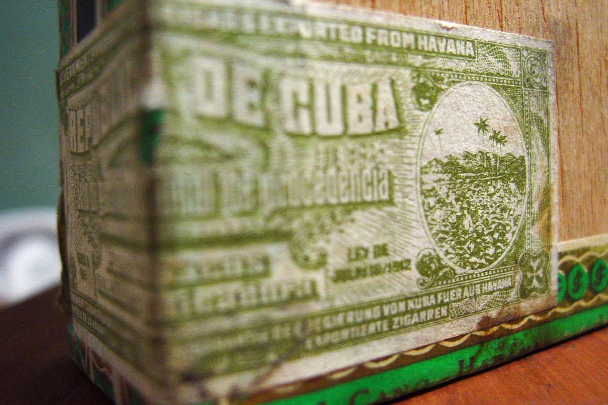 Cuban Cigar Stamp