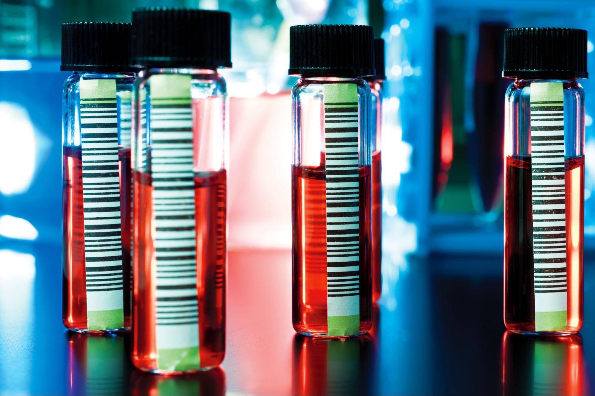 Barcodes on Pharmaceutical Vials