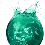 eco-friendly earth in water droplet for kao collins
